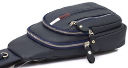 ABESS Erkek Çanta , Kaliteli Erkek Body Bag , Göğüs ve Omuz Çantası , A5297L , Lacivert - Thumbnail